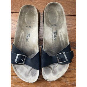 Tula Birkenstock slide sandals EU 38.5 US 7.5